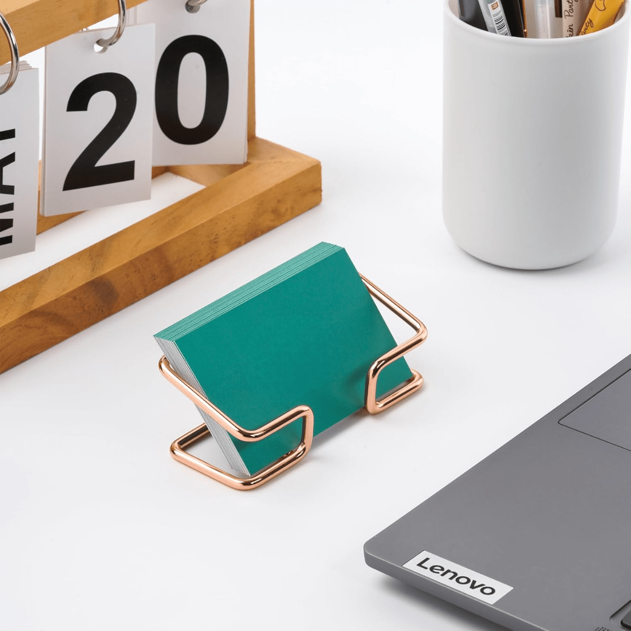 Porte Cartes - CardHolder™ - Rose Or - Bureau élégant