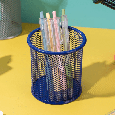 Pot Crayon - PencilHolder™ - Bleu - Bureau élégant